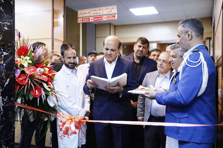 افتتاح دو بخش جدید بیمارستان فوق تخصصی صنعت نفت تهران